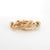 Five 14k Yellow Gold Rings With Cabochon-Cut Emeralds Size 6.5 For Sale - Image 11 of 14