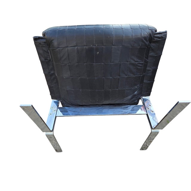 Late 20th Century Lounge Chair Armchair Attributed to Richard Hersberger Pace For Sale - Image 16 of 18