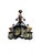 Mid-Century Modern Mid-Century Modern Wrougt Iron and Wood Pendant Lamp, 1970s For Sale - Image 3 of 12