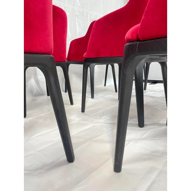 Set of 10 Poliform Dining Chairs by Emmanuel Gallina, Italy, 2009 For Sale - Image 16 of 18
