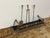 Brass Fireplace Fender + Three-Piece Tool Set, Vintage For Sale - Image 4 of 12