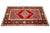 Vintage Handmade Khotan Wool Rug in Red With Medallion Design - 3′5″ × 5′8″ For Sale - Image 4 of 7
