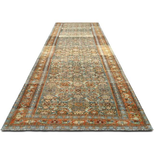 1920s Persian Bidjar Runner For Sale In Los Angeles - Image 6 of 7
