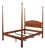 Stickley Cherry Queen Size Pencil Post Bed For Sale