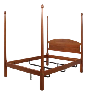 Stickley Cherry Queen Size Pencil Post Bed