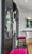 Large Wall Panels With Quatrefoil Mirrors - Black Hand-Painted Finish For Sale - Image 4 of 4
