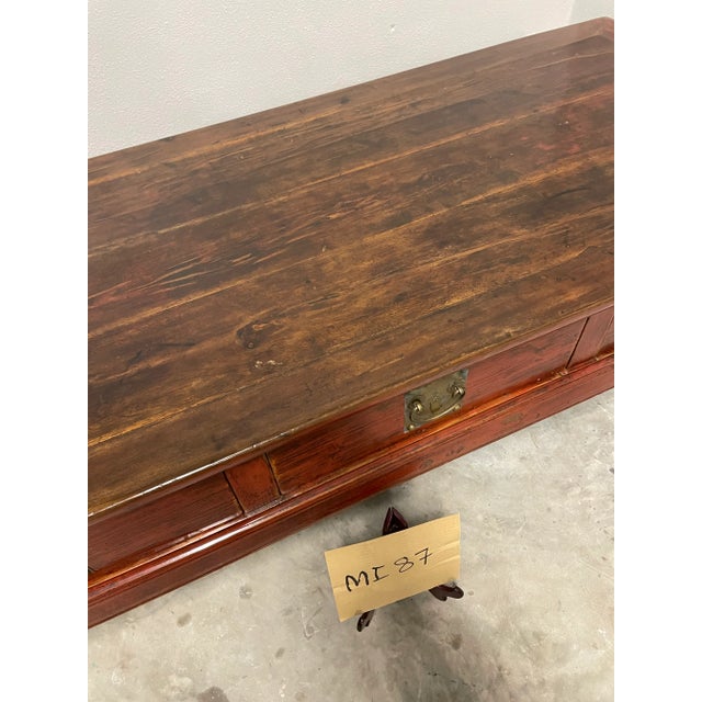 Asian Antique Late 19th Century Chinese Antique Coffee Table For Sale - Image 3 of 4