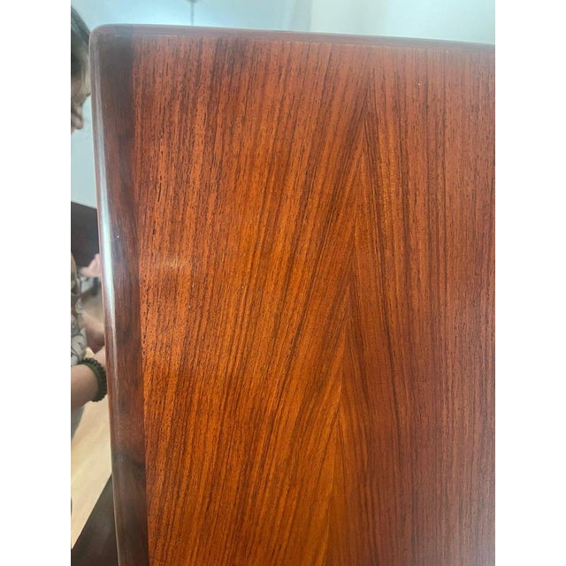 Danish Rosewood Sideboard and Display Cabinet by Arne Vodder, 1950 For Sale - Image 3 of 13