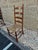 Mid 20th Century Vintage Shaker Style High Ladder Back Rush Seat Dining Side Chairs - Set of 3 For Sale - Image 4 of 12