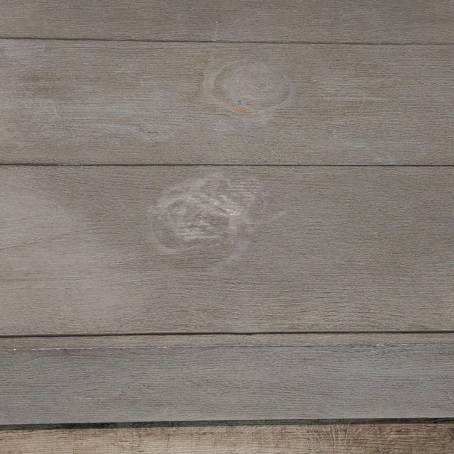 2010s Cape Town Teak Weathered Teak Outdoor Rectangular Coffee Table, Attributed For Sale - Image 5 of 8