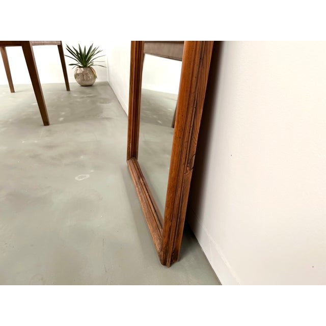 Antique Mirror in Walnut, 1900 For Sale - Image 10 of 15