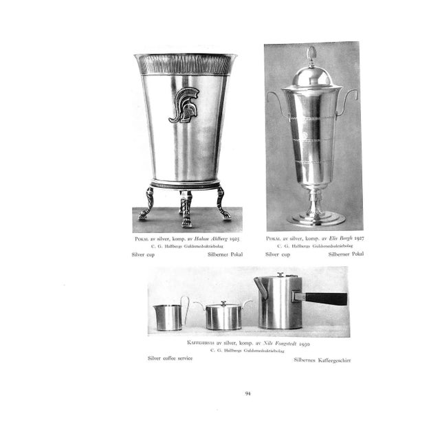 "Modern Swedish Arts and Crafts in Pictures" 1931 Wollin, Dr. Nils G. For Sale - Image 9 of 12