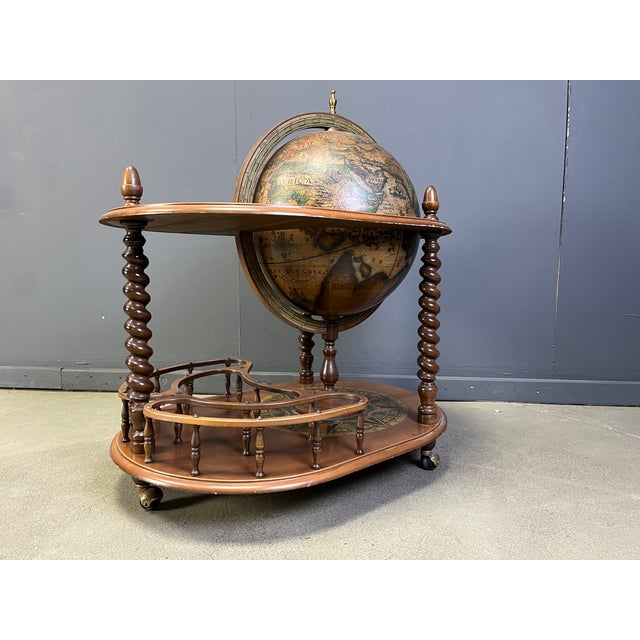 1950s Vintage Globe Bar, 1950s For Sale - Image 5 of 17