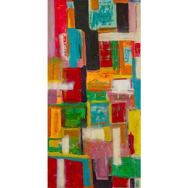 Early 21st Century Anna Snijder, Colour Me Happy I, Acrylic on Canvas For Sale - Image 5 of 5