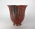 1910s Marie Zimmermann Fluted Scarlet Floriform Vase, Circa 1915 For Sale - Image 5 of 11