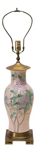 pink ginger jar lamp