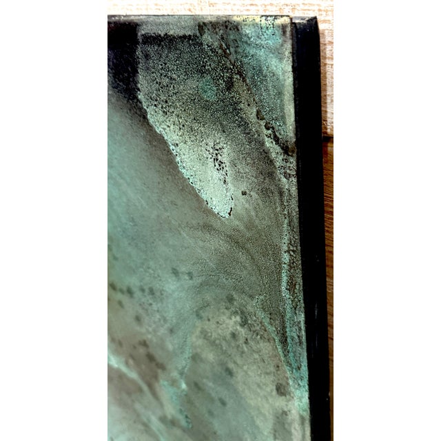 Treloar, Shallow Water, Verdigris-Patinated Copper Panel, No. 3000/c, 36" x 44" For Sale - Image 18 of 18