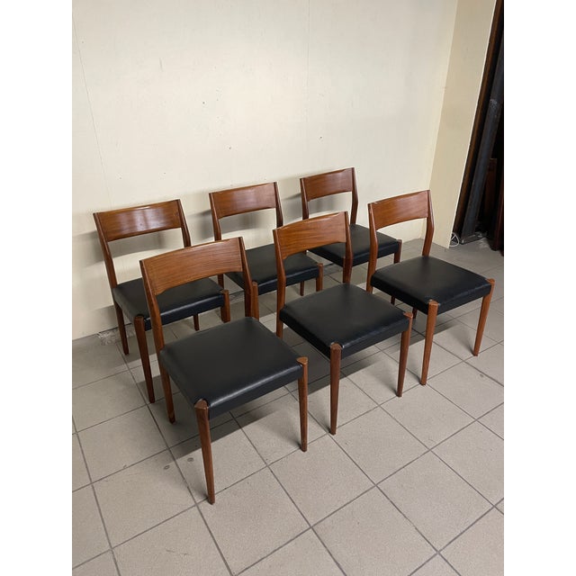 Vintage Scandinavian Chairs, 1960s, Set of 6 For Sale - Image 17 of 18