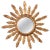 Giltwood Sunburst Wall Mirror, 1950s For Sale - Image 11 of 11