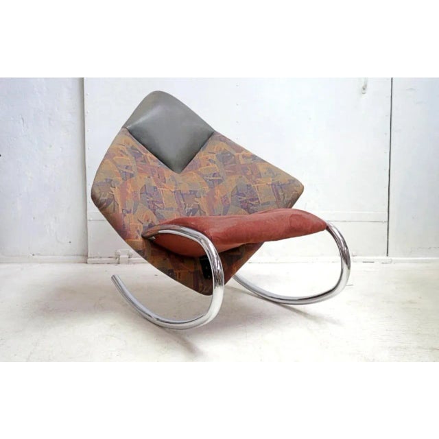 French Rocking Chair, 1970s For Sale - Image 10 of 10