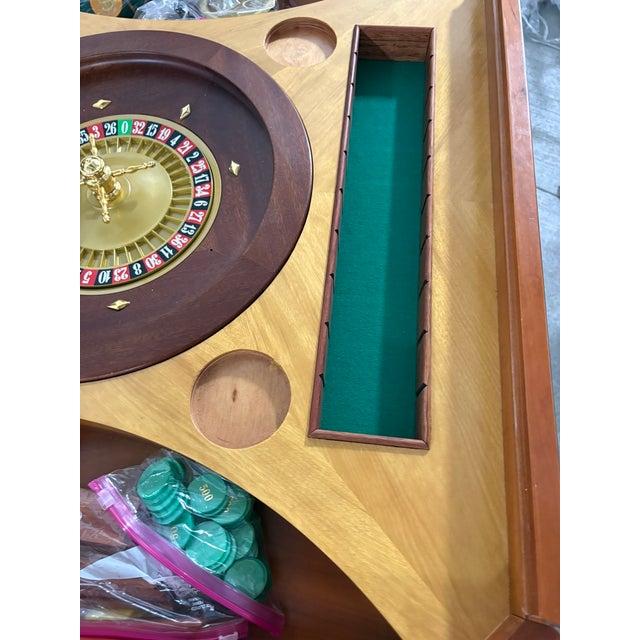 Games Table With Many Different Game Options by Joal - James Langley, Ltd., Mid 20th Century For Sale - Image 11 of 14