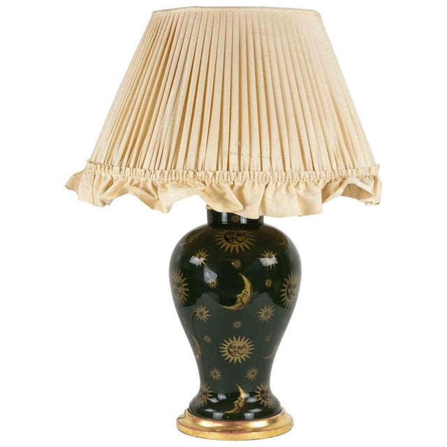 Vintage Italian Table Lamp in Wood and Brass, 1960s For Sale - Image 8 of 8