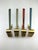 Mid-Century Aluminum Coat Hooks, 1950s, Set of 4 For Sale - Image 6 of 18