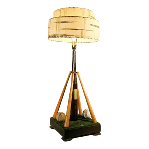1974 La Dodgers Hank Aaron Commemorative 715 Homerun Table Lamp