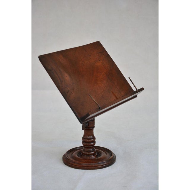 Antique Reading Stand in Mahogany, 1830 For Sale - Image 6 of 18