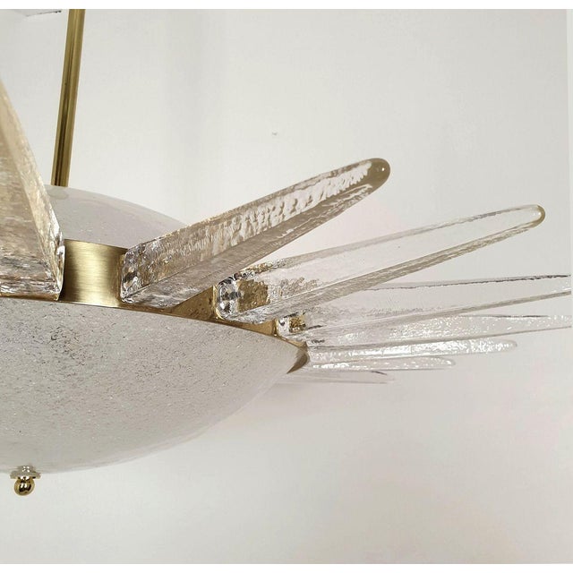 Mid-Century Modern Murano Glass Sputnik Chandelier 1970s For Sale - Image 10 of 14