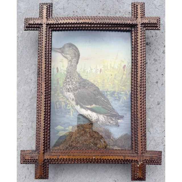 Half Duck, Gouache Painting For Sale - Image 13 of 13