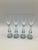 1950s 50’s Holmegaard Denmark Princess Teardrop Crystal Cordial Flutes by Bent Severin - Set of 8 For Sale - Image 5 of 9