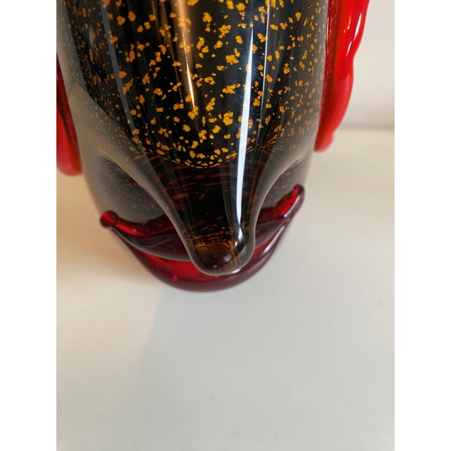 Murano Glass Fish Head Vase, 1980s For Sale - Image 11 of 18