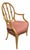 Antique 19th C George III Giltwood Open Arm Chair - 1 of 2 Available.