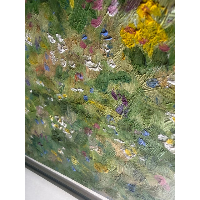1980s Large Oil Painting John Pittman For Sale - Image 12 of 17