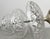 Vintage French Crystal Cut 3-Tier Serving Cake Stand For Sale - Image 13 of 14