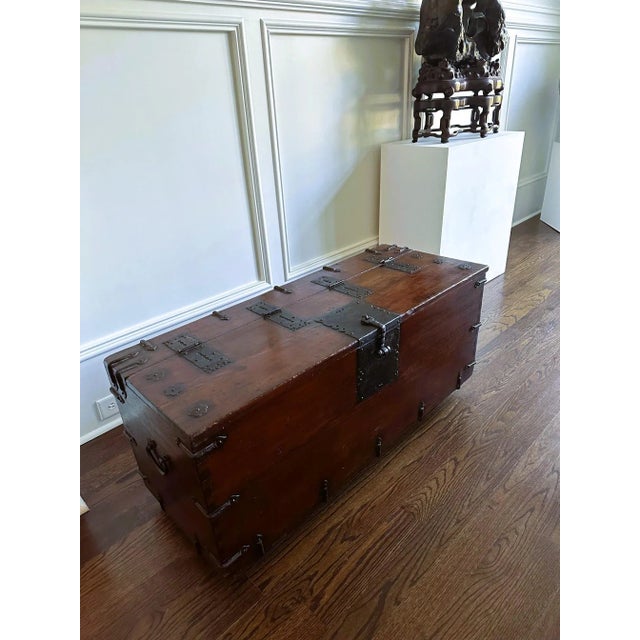 Antique Korean Ton-Kwe Chest Joseon Dynasty For Sale In Atlanta - Image 6 of 12