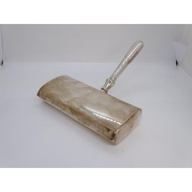 Silver French Le Grillon Crumb Catcher from Christofle, 1958 For Sale - Image 8 of 13