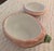 Ceramic "Set of 8 Vietri Italy Faux Bois Coconut Lidded Boxes, Fern Leaf, Palm Beach" For Sale - Image 7 of 11