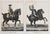 19th Century English Engraving of Mounted Dragoon and Horse Guard 1801 For Sale - Image 4 of 4
