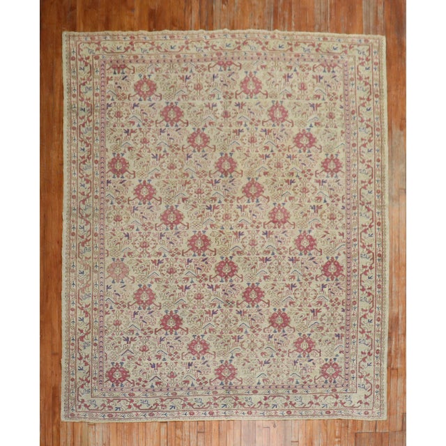 Asian Antique Antique Turkish Ghiordes Rug - 8'6" x 10'2" For Sale - Image 3 of 10