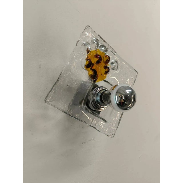 Wall Light in Murano from Mazzega For Sale - Image 6 of 11