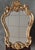 Early 20th French Empire period carved gilt wood rectangular mirror with crest Highly carved with flowers , original glass...