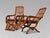 Antique Walnut Reclining Armchairs, 1860, Set of 2 For Sale - Image 9 of 17