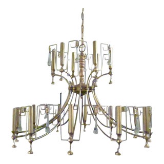 Artist's Mid-Century Chandelier For Sale