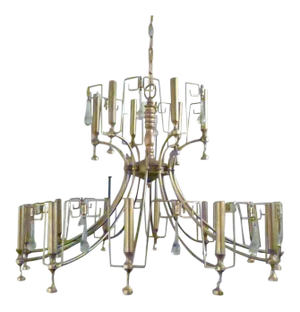 Artist's Mid-Century Chandelier