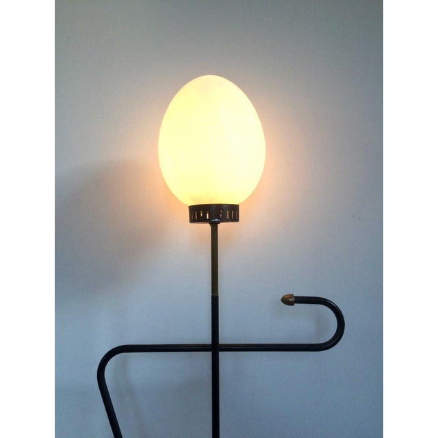 Mid-Century Modern Italian Floor Lamp in the style of Stilnovo, 1950s For Sale - Image 3 of 6