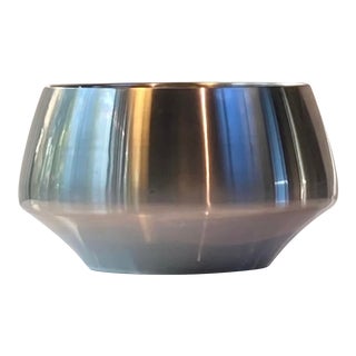 Henning Koppel Stainless Caravel Salad Bowl for Georg Jensen For Sale