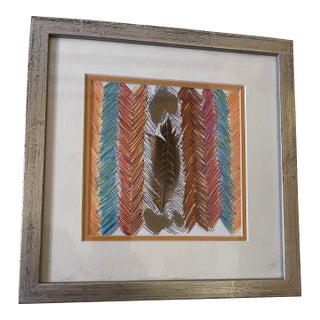 Original Hilary Inglis "Birds of a Feather" Painting — Piece III of III For Sale