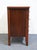 Dixie Furniture Solid Mahogany Traditional Duncan Phyfe Style 20" Two Drawer Nightstand 965 For Sale - Image 10 of 14